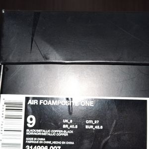 Men's Nike Foamposites size 9